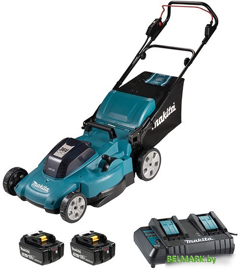 Газонокосилка Makita DLM538CT2 (с 2-мя АКБ) - фото