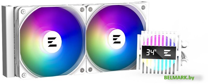 Жидкостное охлаждение для процессора Zalman ALPHA2 A24 (белый) - фото2