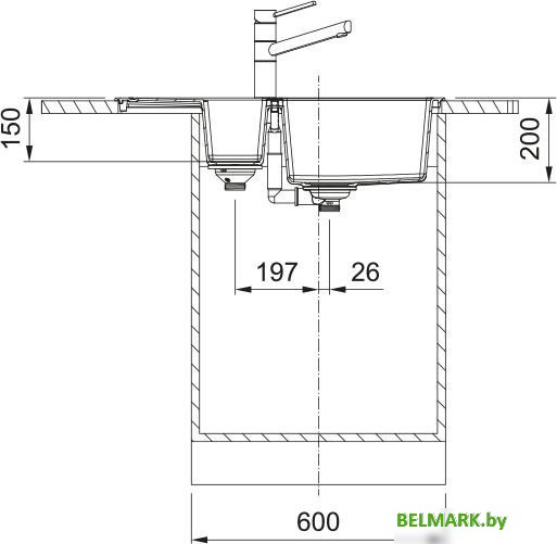 Кухонная мойка Franke S2D 651-78 143.0618.684 - фото2