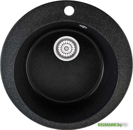 Кухонная мойка Berge BR-5100 (черный матовый) - фото