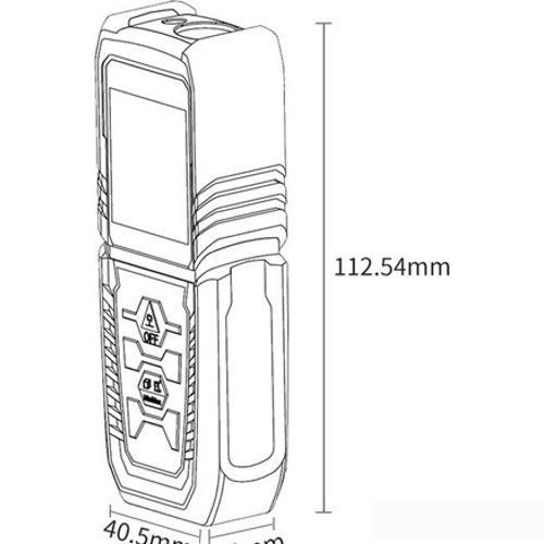 Лазерный дальномер HOTO Smart Laser Measure QWCJY001 - фото2