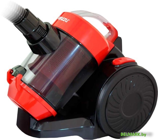 Пылесос Ginzzu VS427 (черный/красный) - фото
