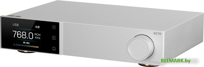 Цифро-аналоговый преобразователь Topping D70 Pro Octo (серебристый) - фото2