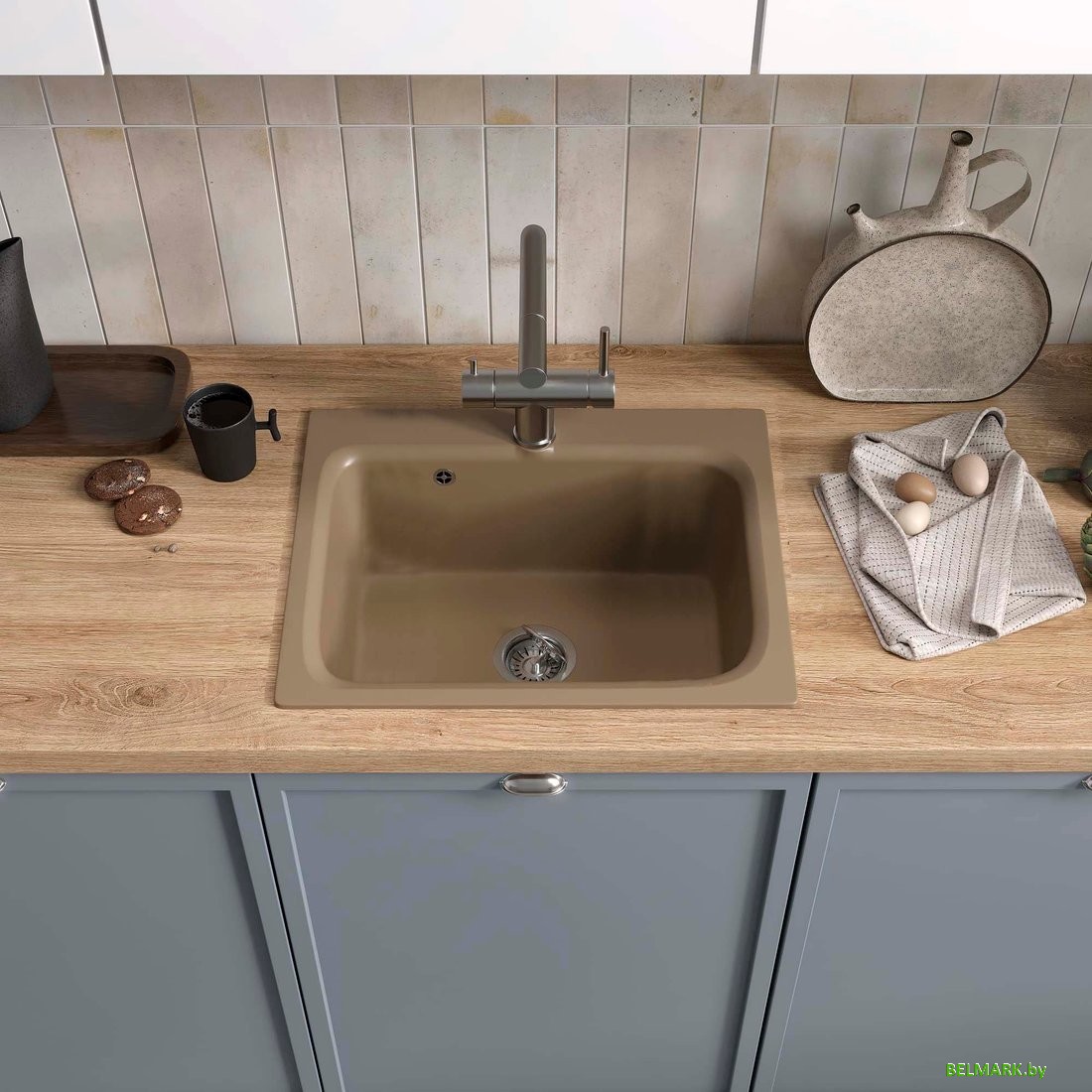 Кухонная мойка Reflexion Optima RX0952SD - фото