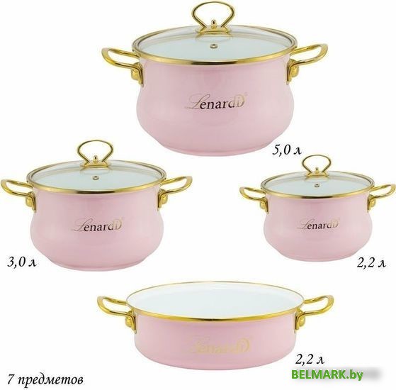 Набор кастрюль Lenardi Miguel 776-029 - фото