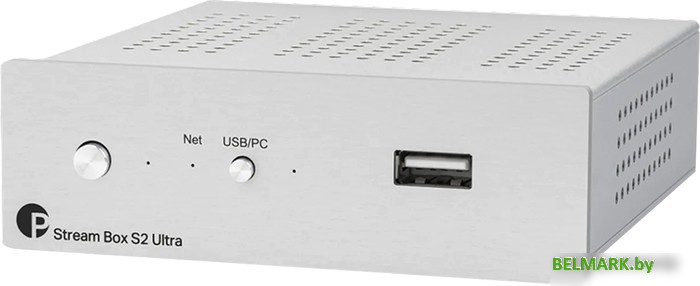 Сетевой транспорт Pro-Ject Stream Box S2 Ultra (серебристый) - фото