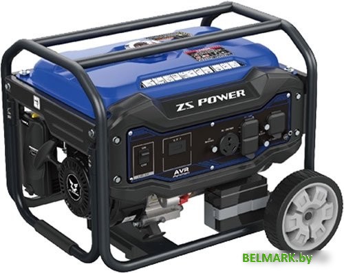 Бензиновый генератор Zonsen PB6000B 3P - фото