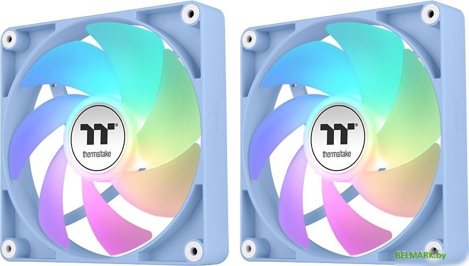 Набор вентиляторов Thermaltake CT120 Sync ARGB 2-Fan Pack CL-F202-PL12BU-A - фото