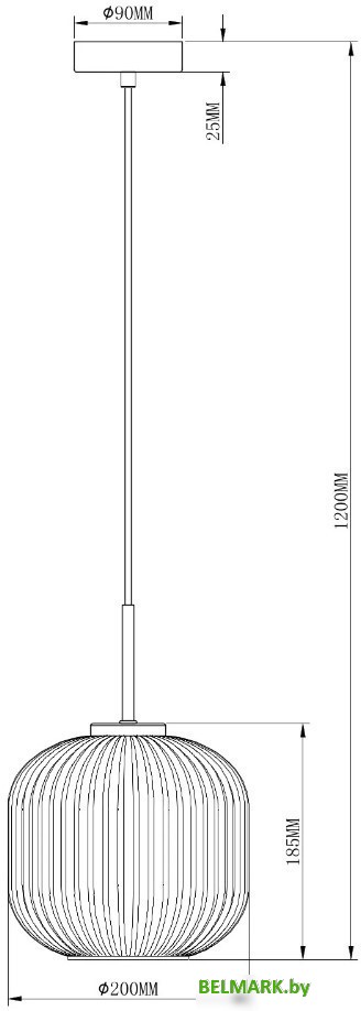 Подвесная люстра Moderli Ivory V11031-1P - фото2