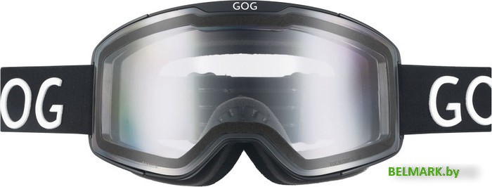 Горнолыжная маска (очки) GOG H601-3 (черный матовый) - фото