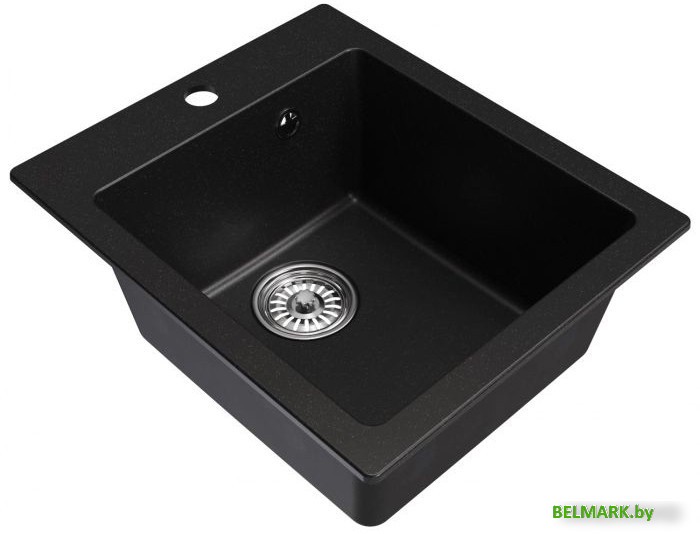 Кухонная мойка Mixline ML-GM14 551910 (ультра-черный) - фото2