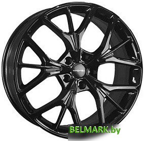Литые диски Khomen 2012 20x8" 5x120мм DIA 66.1мм ET 30мм BLK - фото