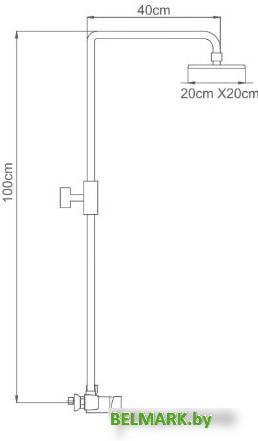 Душевая система Ledeme L2409-1 - фото2