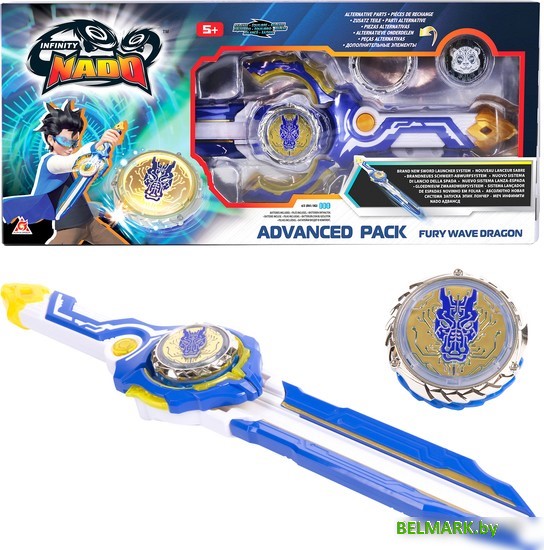 Волчок Infinity Nado Эпик Лончер Адвансд Fury Dragon 40602 - фото