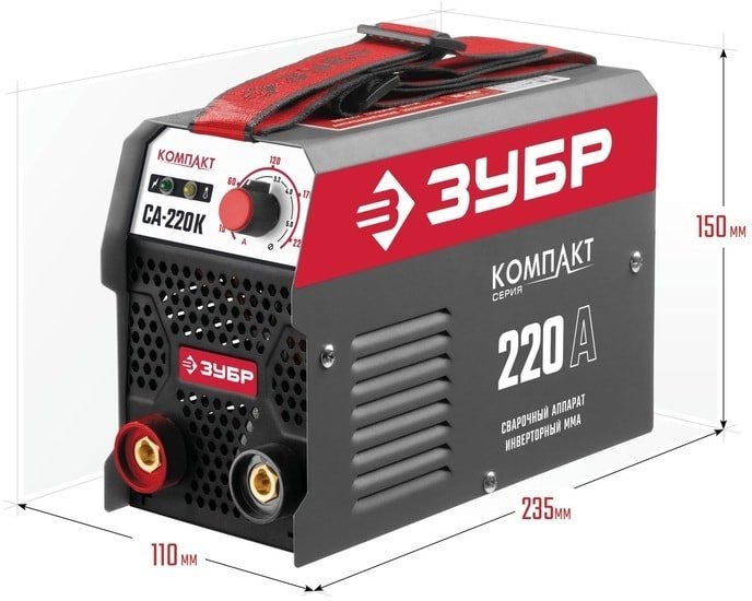 Сварочный инвертор Зубр СА-220К - фото2