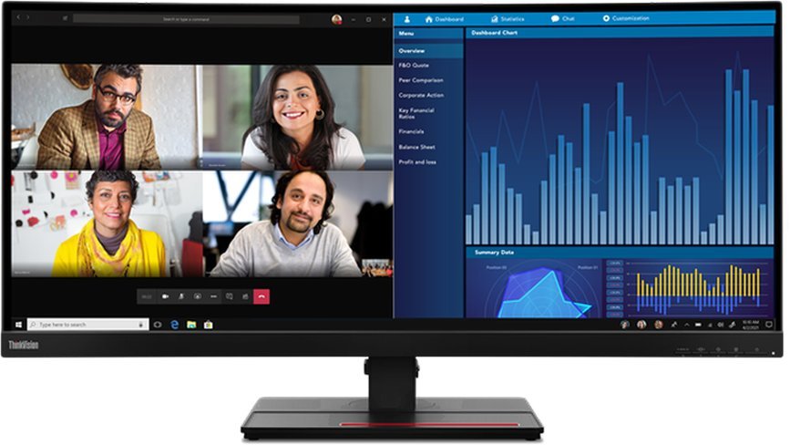 Монитор Lenovo ThinkVision P34w-20 62DCRAT3EU - фото