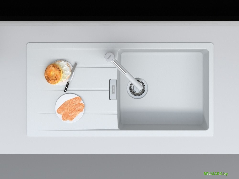 Кухонная мойка Franke Centro CNG 611-100 XL 114.0687.331 (белый) - фото2