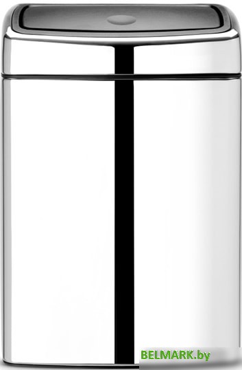 Brabantia Touch Bin 10 л (стальной полированный) - фото