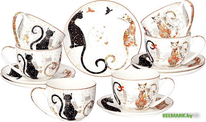 Сервиз Lefard Парижские коты 104-924 - фото