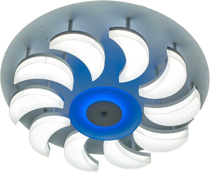 Припотолочная люстра Aitin Pro K80297/10+1 (белый) - фото