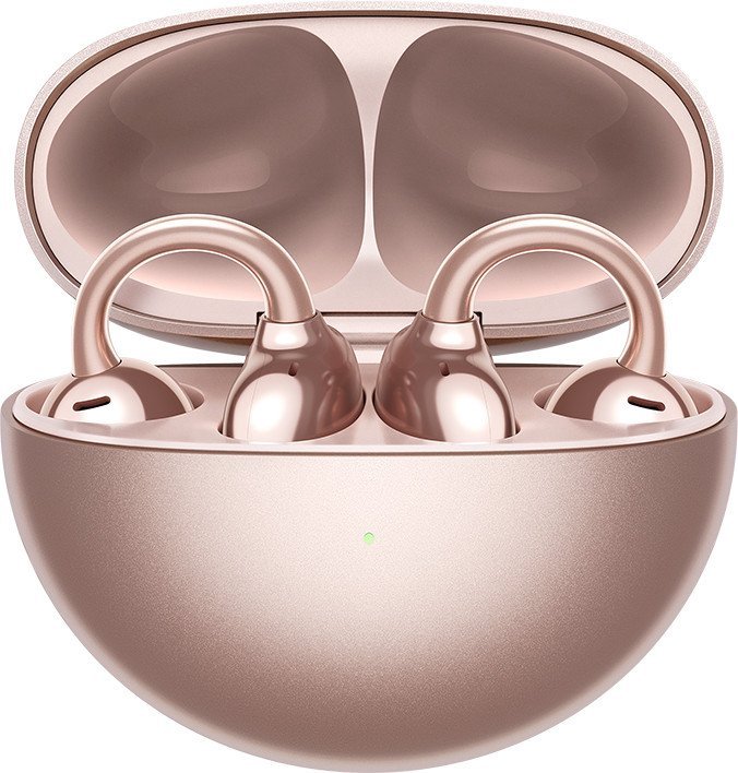 Наушники Huawei FreeClip (розовое золото, международная версия) - фото