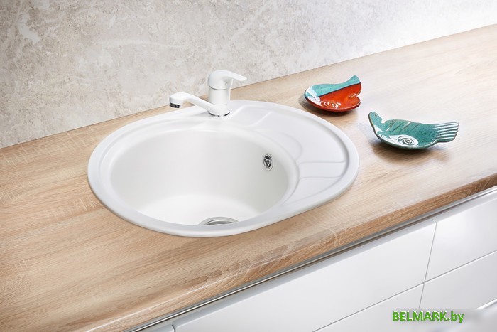 Кухонная мойка Granula 5802 (арктик) - фото2