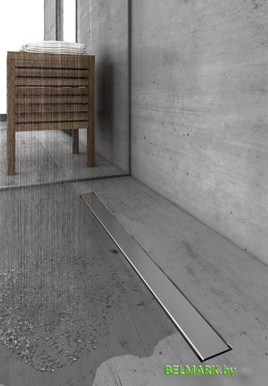 Трап/канал Berges Wasserhaus С1 Norma 300 (матовый хром) - фото2