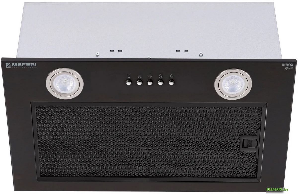 Кухонная вытяжка Meferi INBOX52BK Power - фото