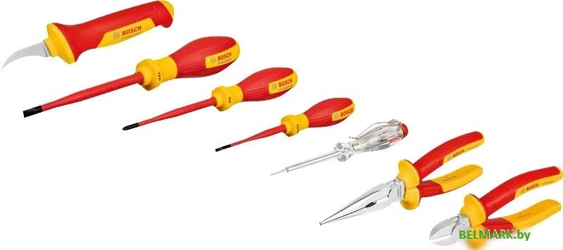 Электромонтажный набор Bosch 1600A02NG3 (7 предметов) - фото2
