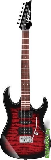 Электрогитара Ibanez GRX70QA TRB - фото