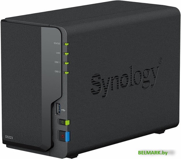 Сетевой накопитель Synology DiskStation DS223 - фото