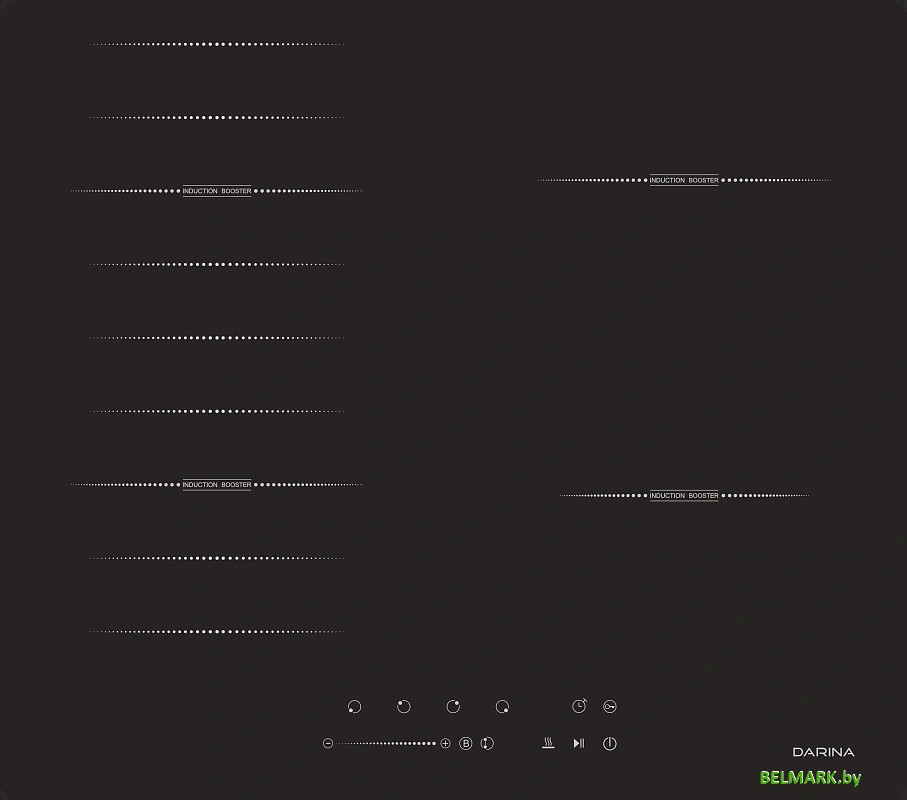 Варочная панель Darina 6Р9 EI304 B - фото