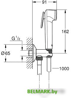 Душевой гарнитур Grohe Tempesta-F Trigger Spray 30 26358000 - фото2