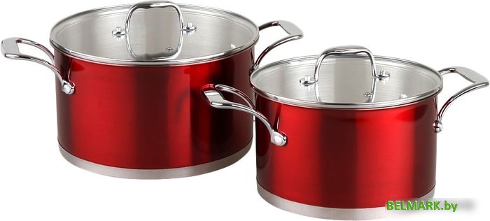 Набор кастрюль Pomi d'Oro Prezioso PSS-640026 - фото