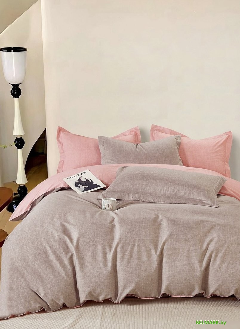 Постельное белье Реноме 1.5сп Темно-синяя коллекция ПП 7387 (сатин) - фото