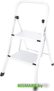 Лестница-стремянка Colombo Factotum 2 Steel G110L02W (2 ступени) - фото