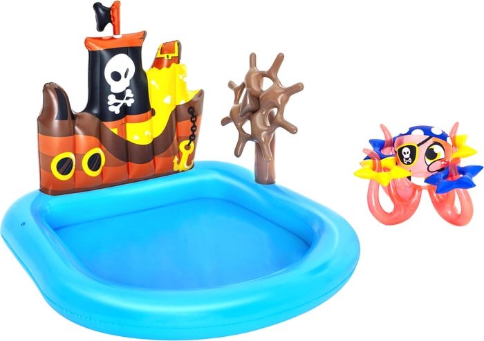 Надувной бассейн Bestway Корабль 52211 (140x130x104) - фото