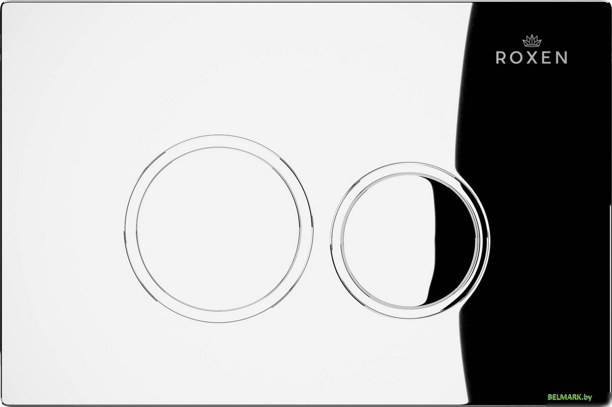 Унитаз подвесной Roxen Vine Tornado в комплекте с инсталляцией StounFix Dual Fresh 6 в 1 979009 (кнопка: хром глянцевый) - фото2