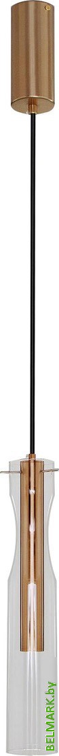 Подвесная люстра Евросвет 50254/1 LED (латунь) - фото
