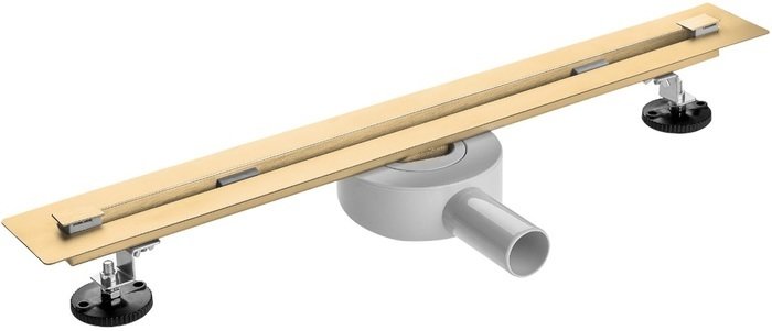 Трап/канал VCX Super Slim 90 см (золотистый полированный) - фото