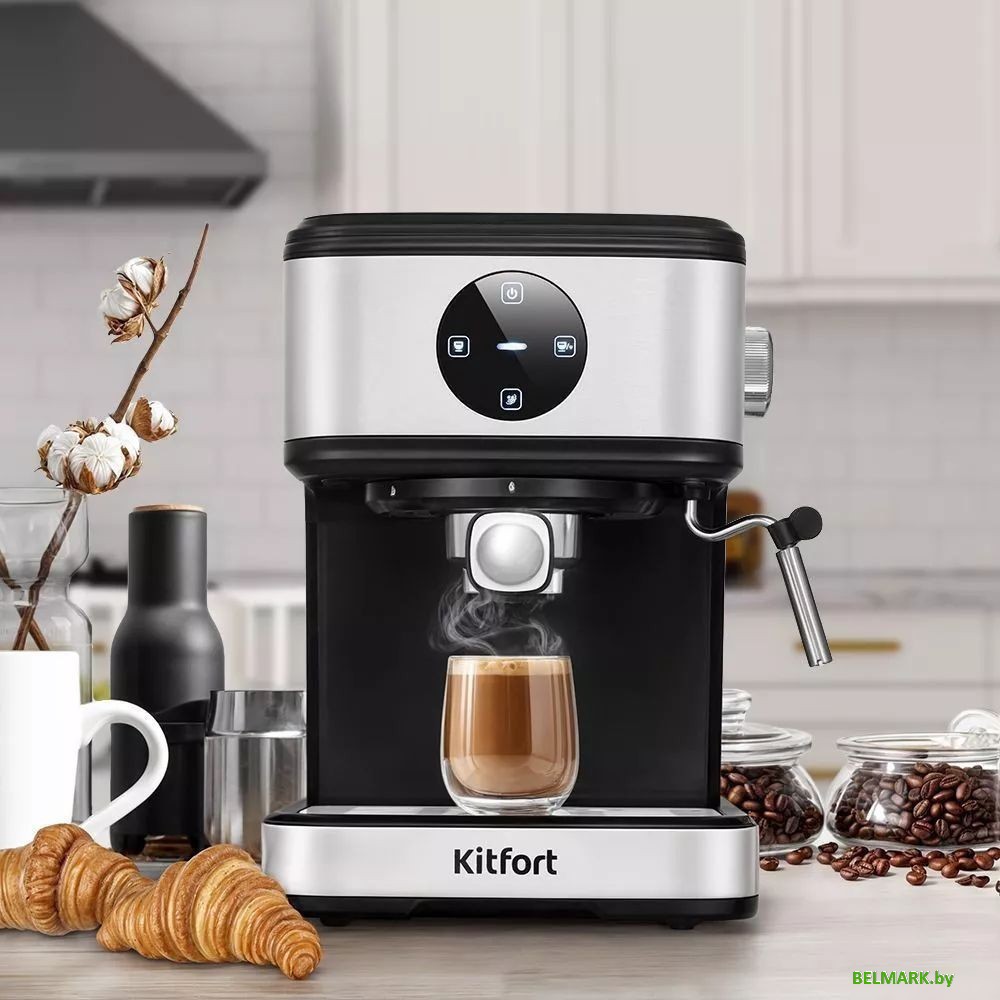 Рожковая кофеварка Kitfort KT-7224 - фото2