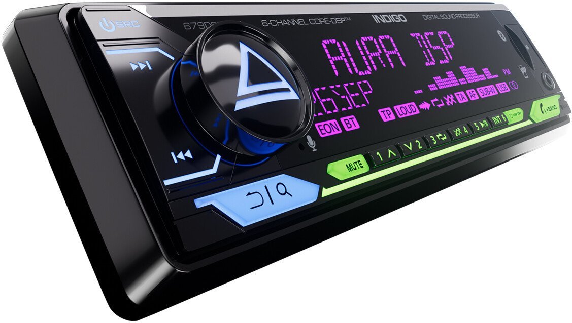 USB-магнитола Aura Indigo-679DSP MkII - фото2
