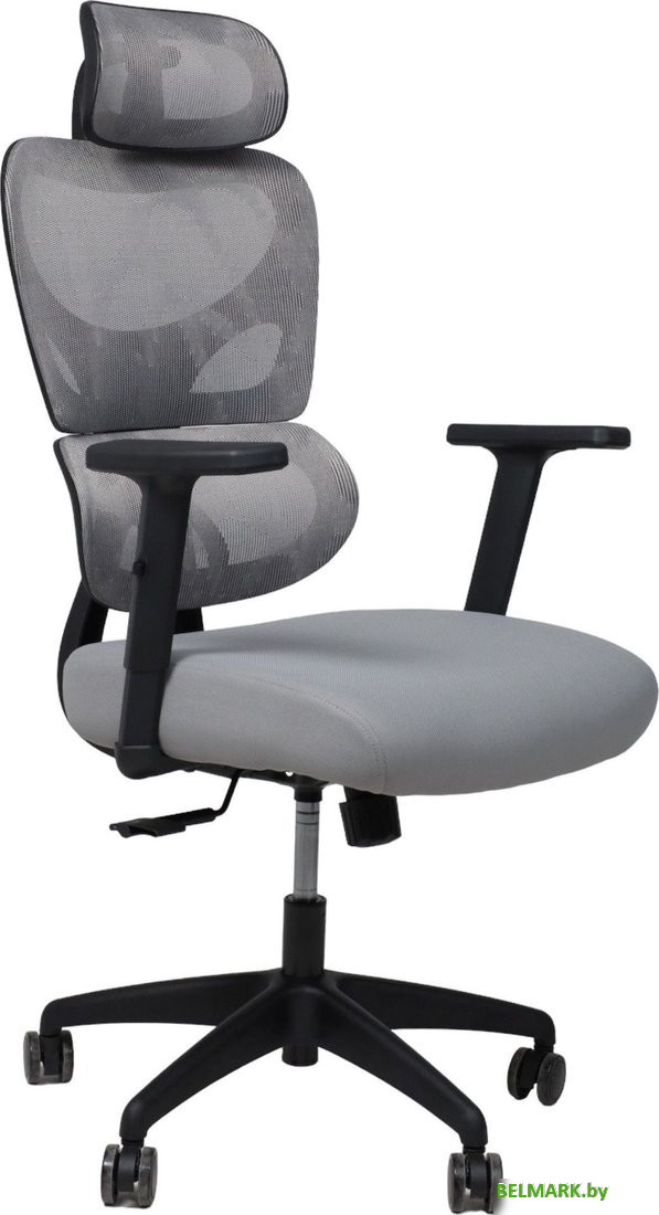 Офисное кресло AksHome Pascal (ткань/сетка, серый) - фото