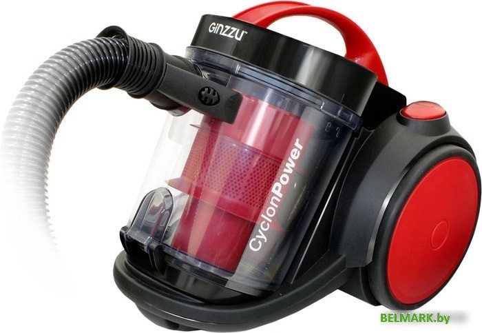 Пылесос Ginzzu VS435 (красный) - фото