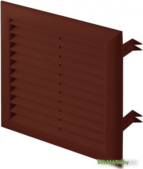 Вентиляционная решетка Awenta Express T100BR 17x17 (коричневый) - фото