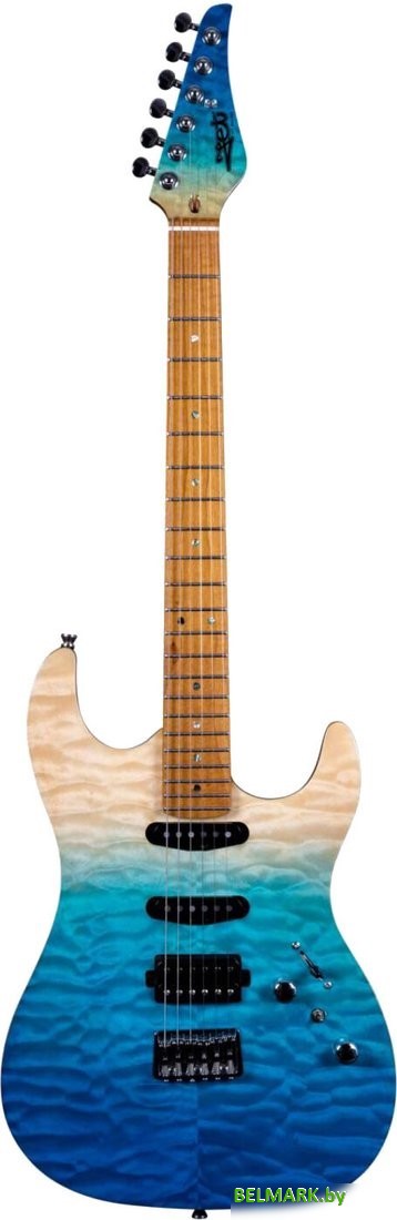 Электрогитара JET JS-1000 QTBL - фото