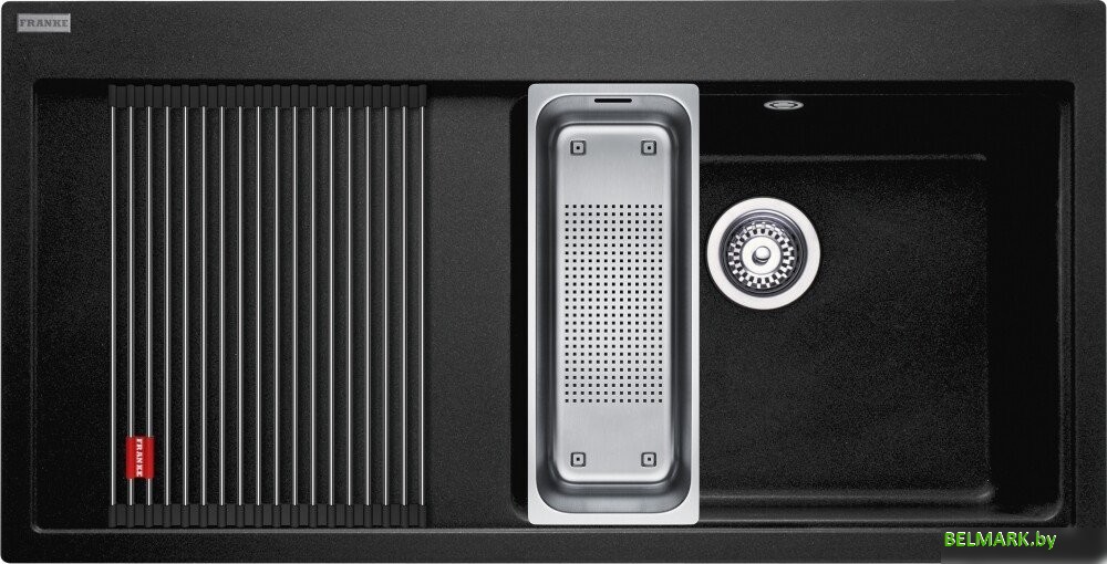 Кухонная мойка Franke Mythos MTG 611-100 114.0743.108 (оникс) - фото