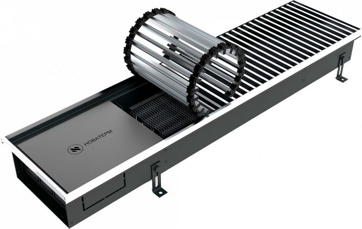 Внутрипольный конвектор Новатерм НТ-В-07/40/360 (алюминий) - фото