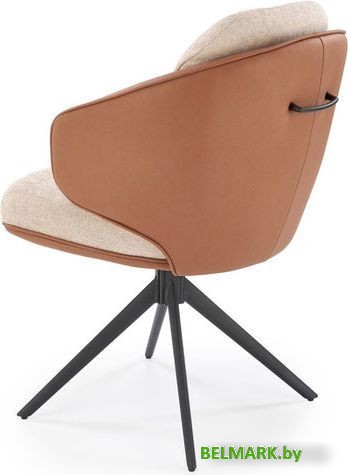 Стул Halmar K554 (коричневый/бежевый/черный) - фото2