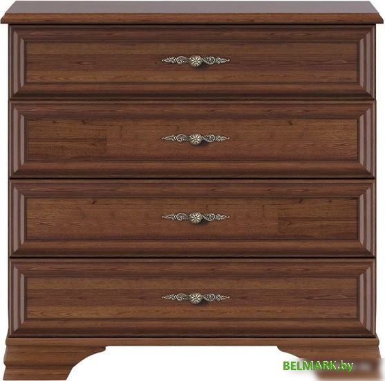 Комод Black Red White Kentaki S320-KOM4S (каштан/каштан) - фото